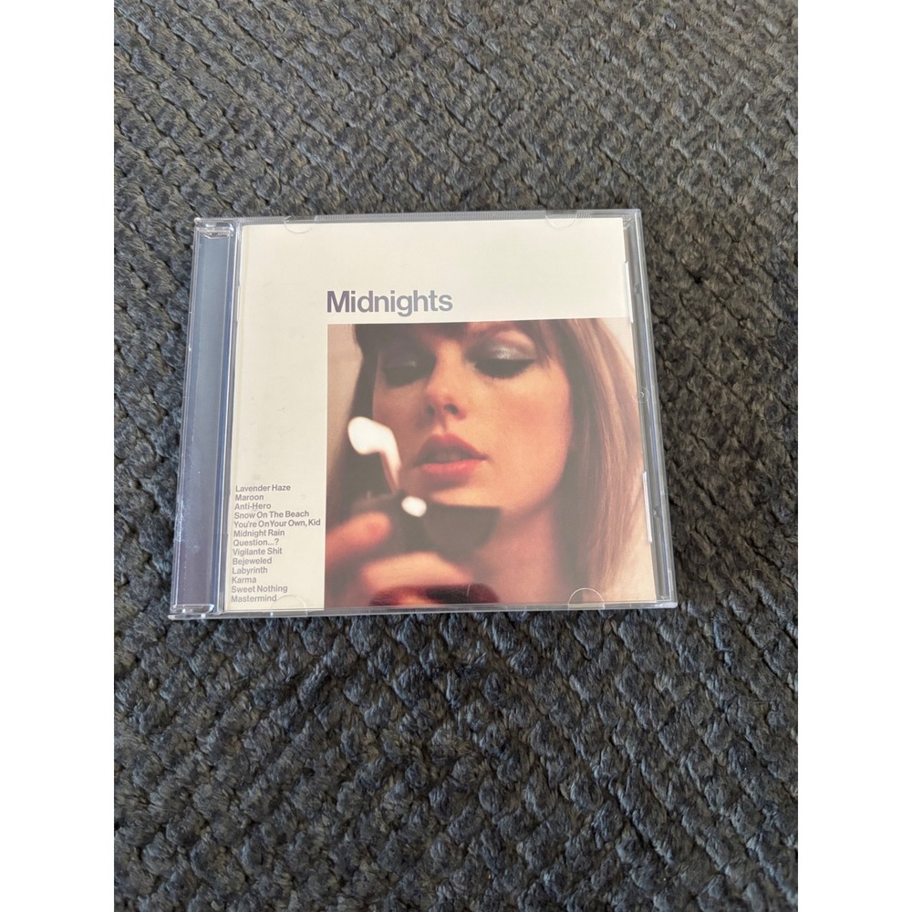 Taylor Swift Midnights CD 2022 Standard Edition 13 Tracks Republic Records